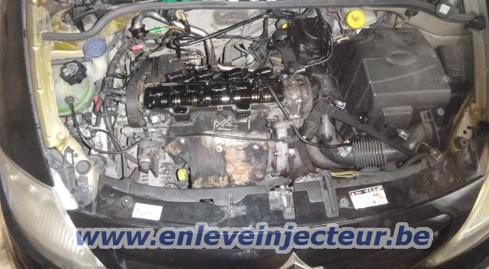 Demontage injecteur et bougie préchauffage de tous le moteur diesel